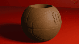 Ohio State Basketball Beer Can Holder 3d model
