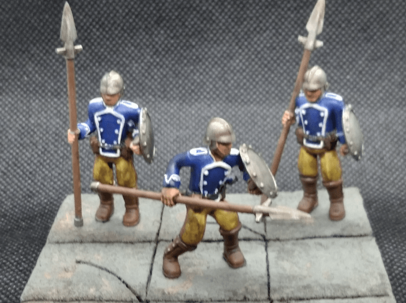 Spear Soldier Miniatures Bundle 3d model