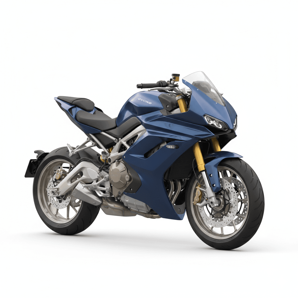 Evoke 6061 GT Electric Touring Motorcycle 3d model