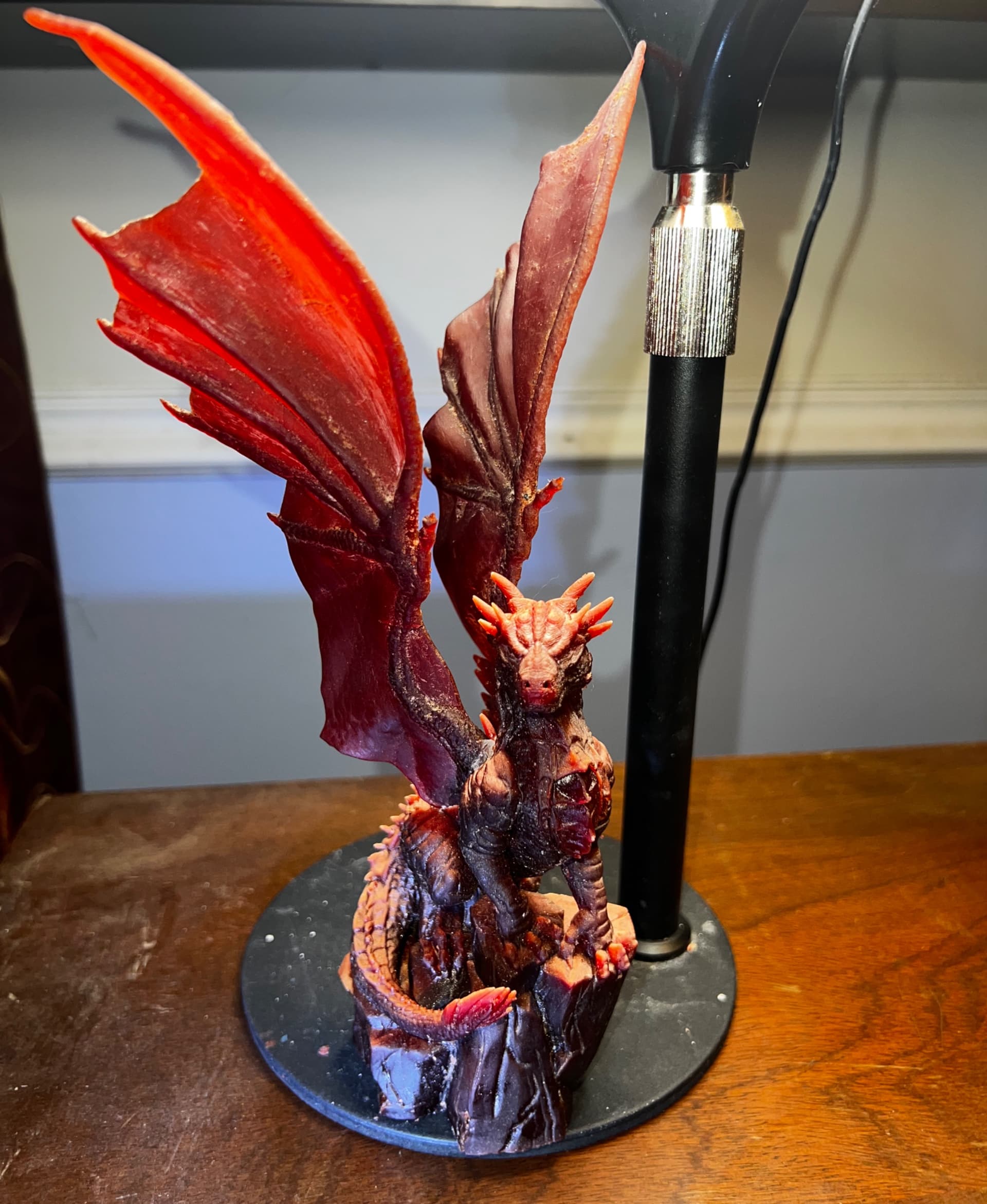 Unpainted. Printed on Anycubic 6K with Yousu Metallic Copper Resin