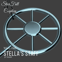 Stella's Staff Winx Club 3d model