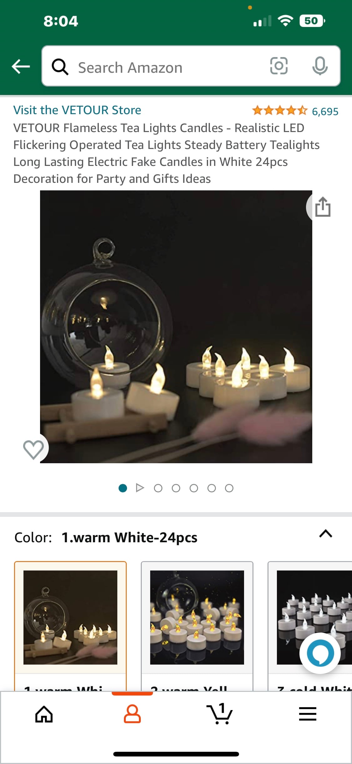 Christmas Tree Tea Light - Wide Version 3d model