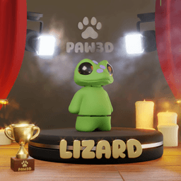 Flexi Lizard 3d model