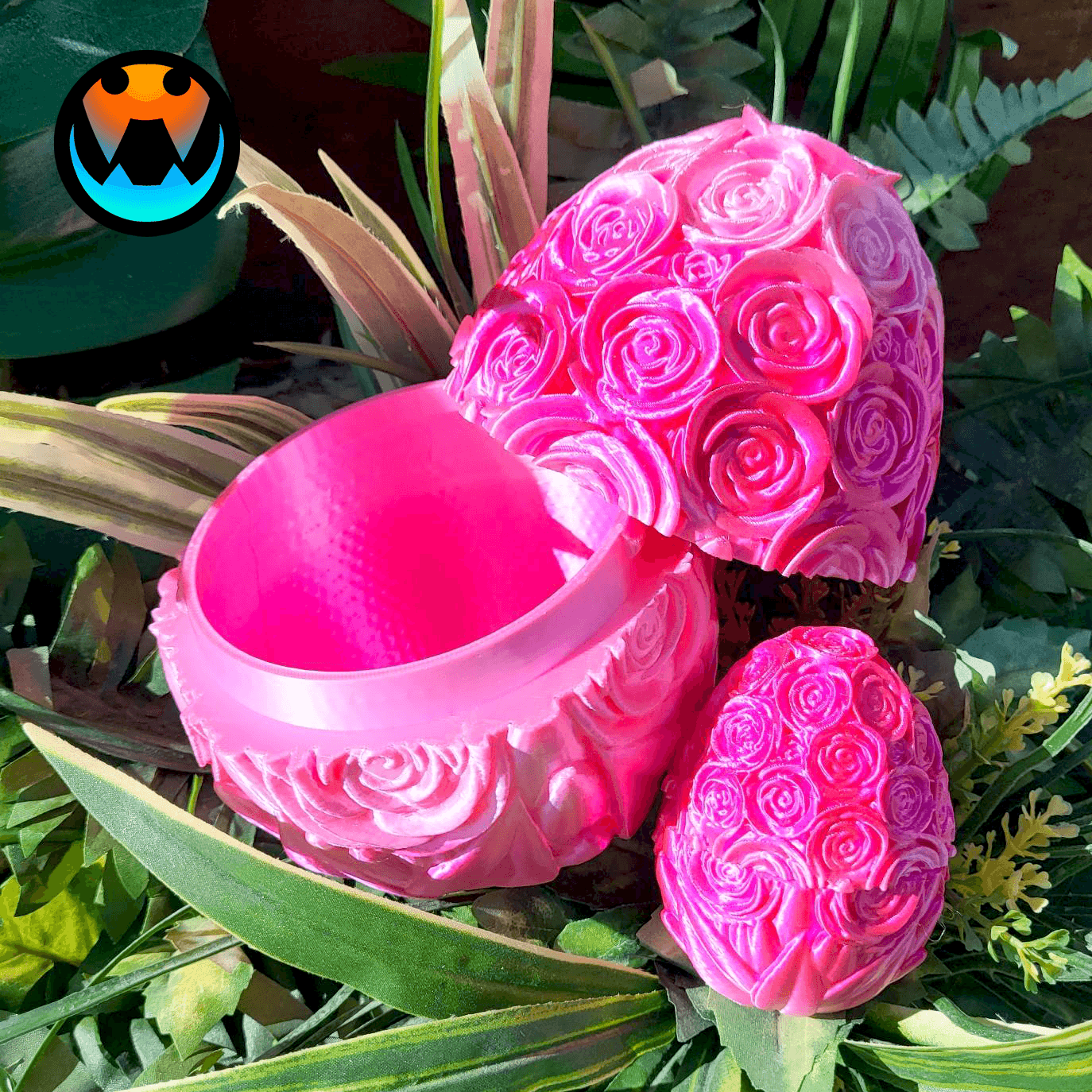 Rose Egg 3d model
