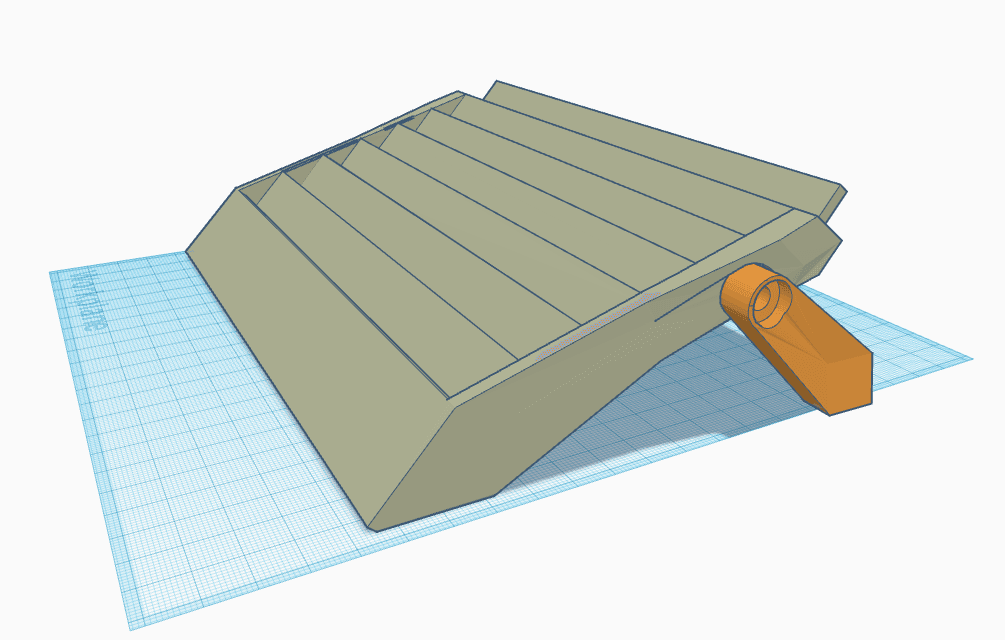 Collapsible Challenge Coin Rack 3d model