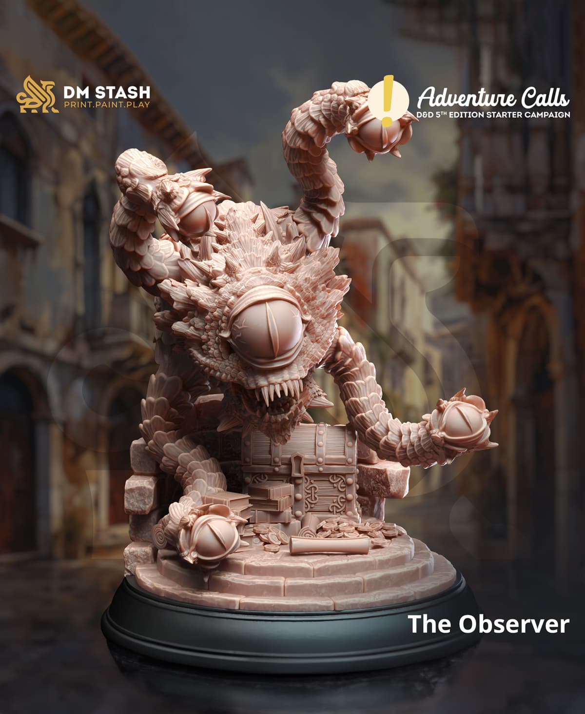 The Observer 3d model