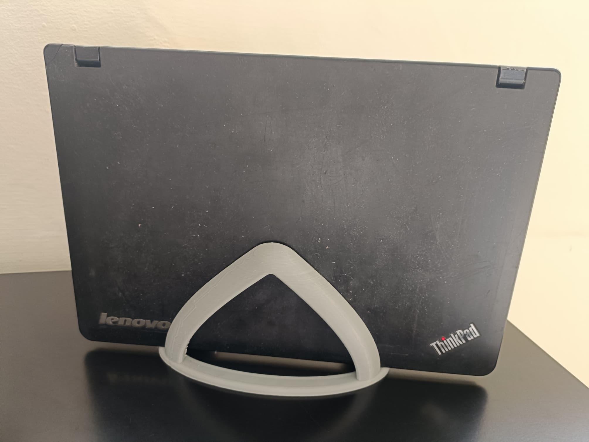 Vertical laptop stand 3d model