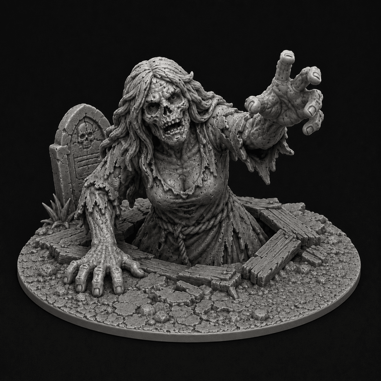 Grave Rising.stl 3d model