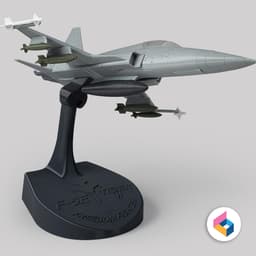 F-5E Display Stand 3d model