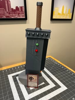 Buster Sword Single Deck MTG Deck Box.3mf 3d model