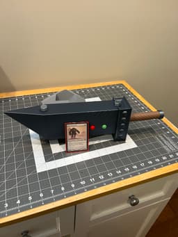 Buster Sword Single Deck MTG Deck Box.3mf 3d model
