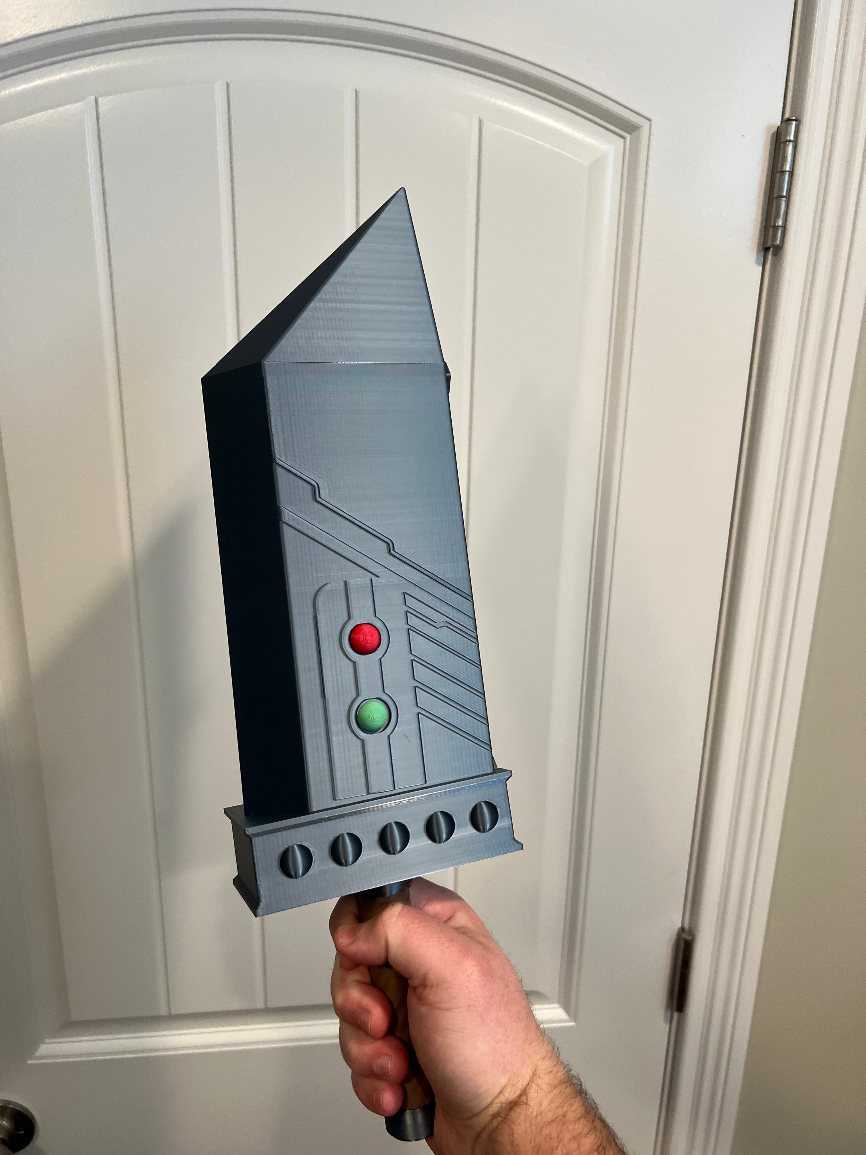 Buster Sword Single Deck MTG Deck Box.3mf 3d model