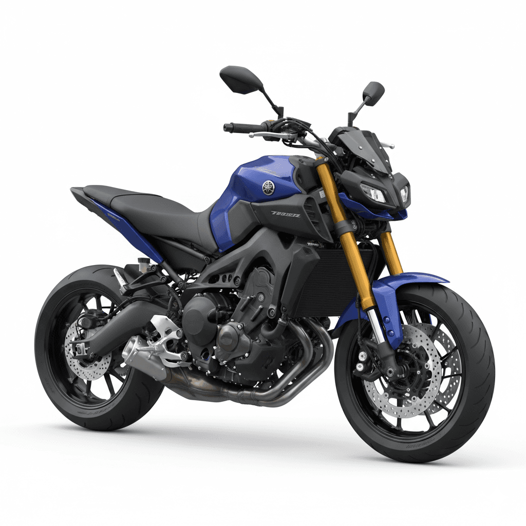 Yamaha MT 09 Performance Naked Motorcycle 3d model