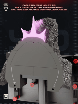 Screen Buddy Godzilla 3D Printer STL file 3d model