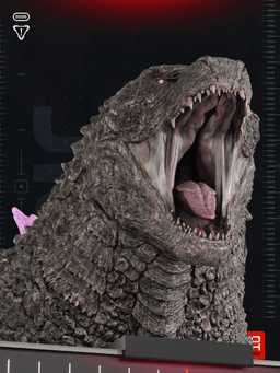 Screen Buddy Godzilla 3D Printer STL file 3d model