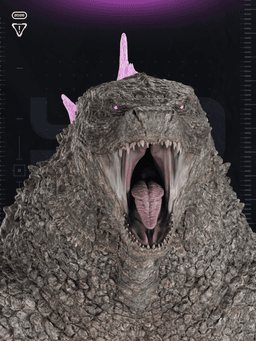Screen Buddy Godzilla 3D Printer STL file 3d model