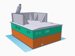 Independent Grocery Store 3d model