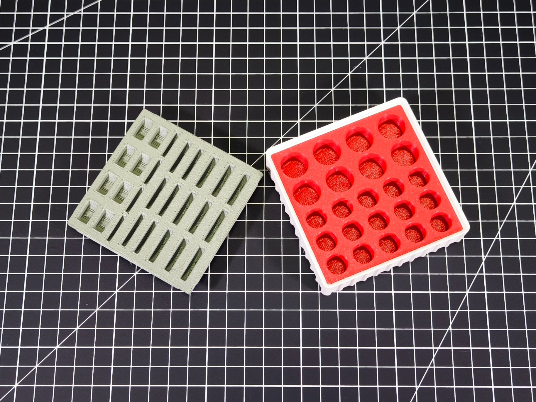 Blank Insert Reinforced Lids 3d model