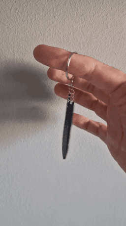 Pitbull keychain 3d model