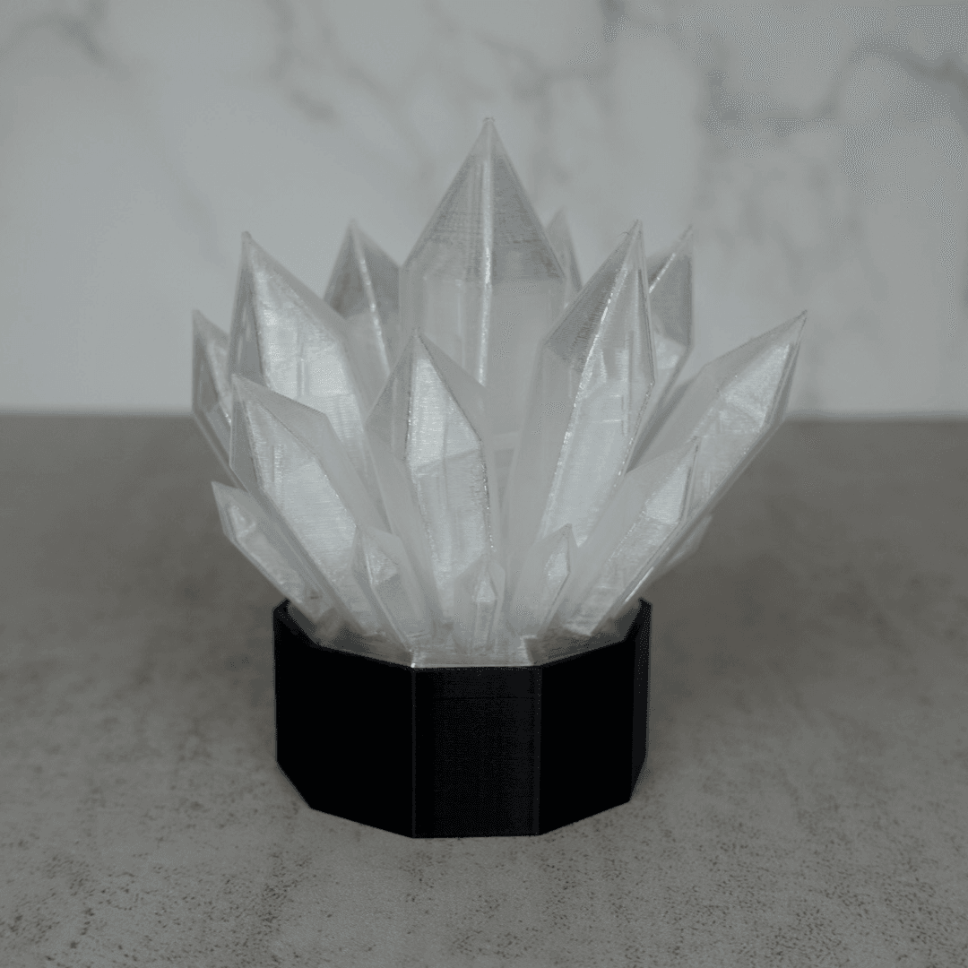 LED Crystal Light (Tea Light) 3d model