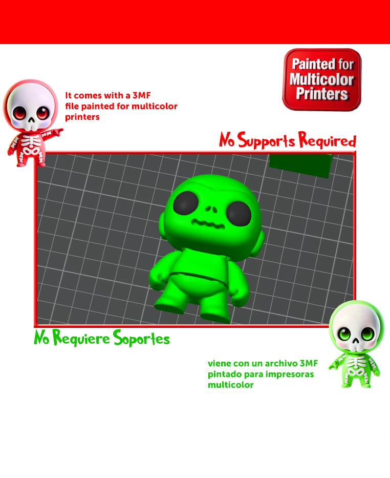 Little Zombie 3d model
