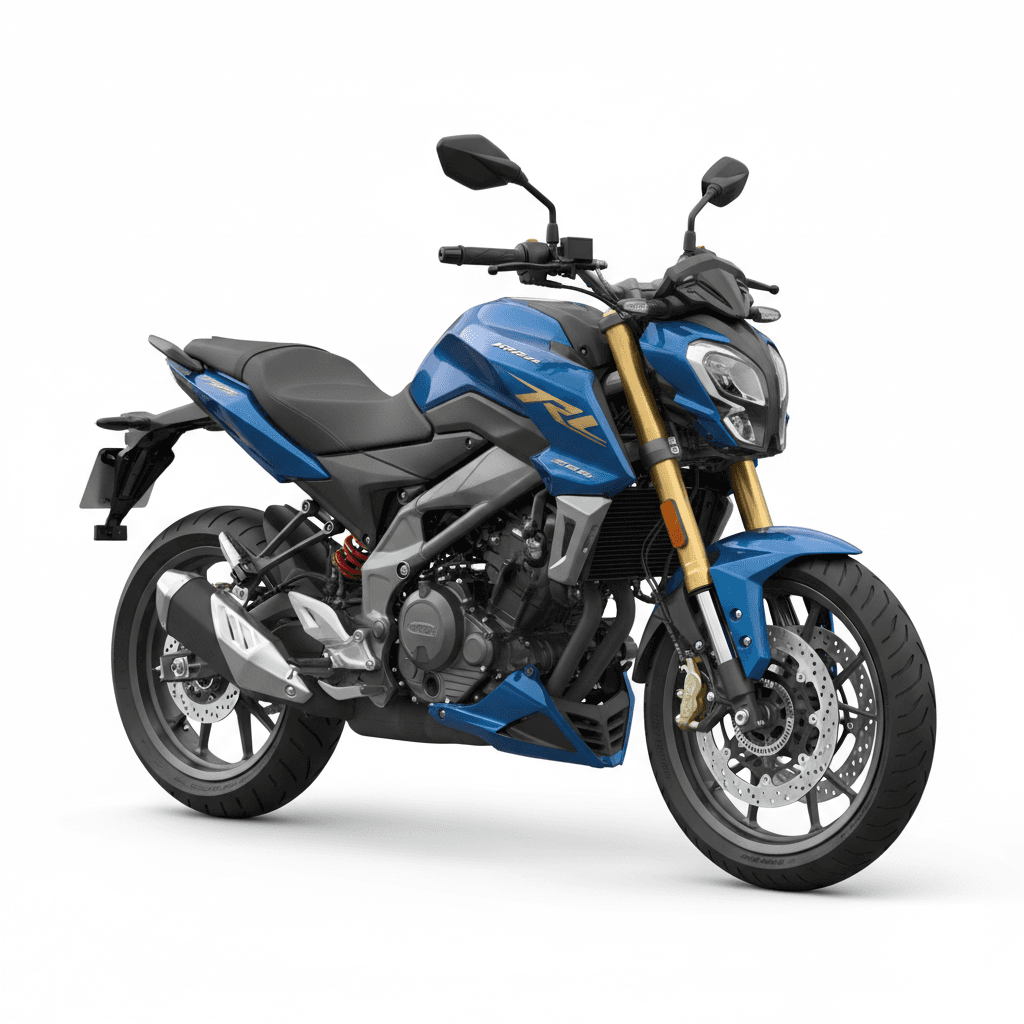 Bajaj Dominar 400 Touring Motorcycle 3d model
