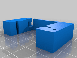 Support Servo Hitec 82MG 3d model