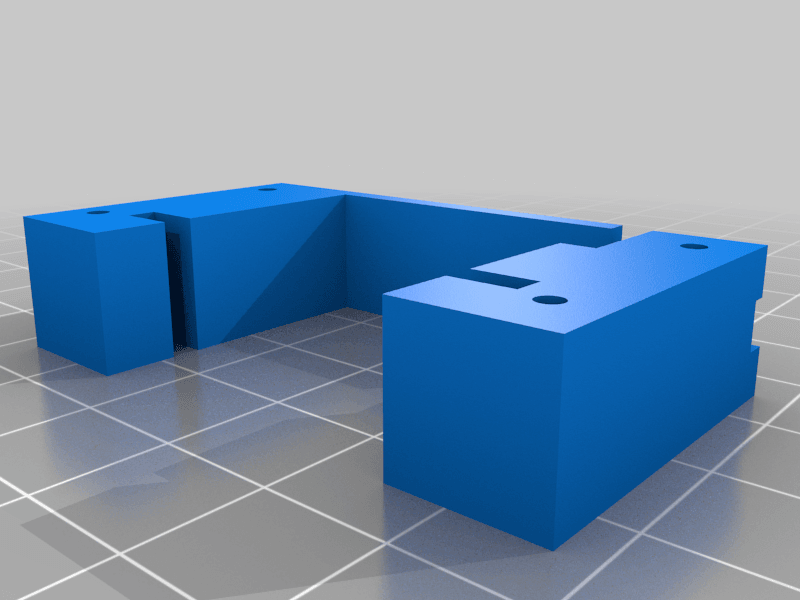Support Servo Hitec 82MG 3d model