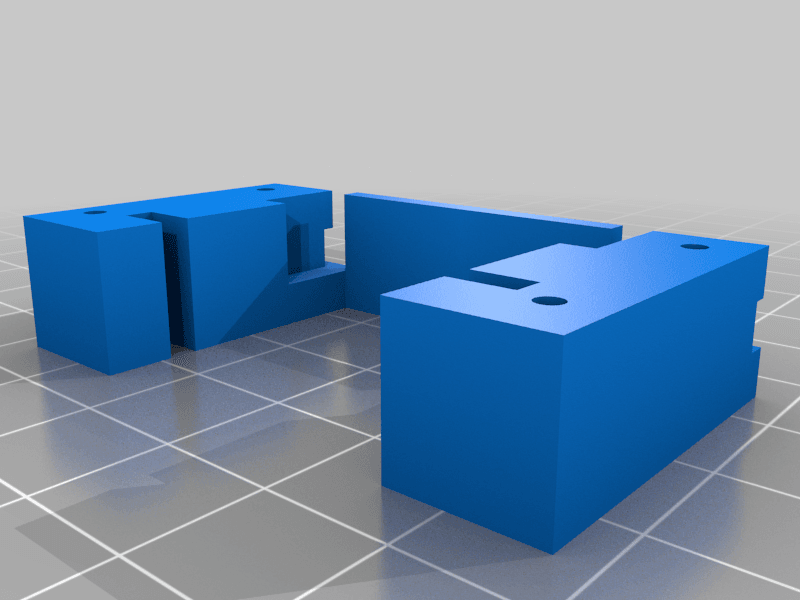Support Servo Hitec 82MG 3d model