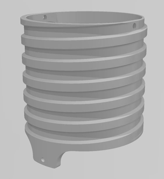Goodman Zone 6x12 Helical 3d model