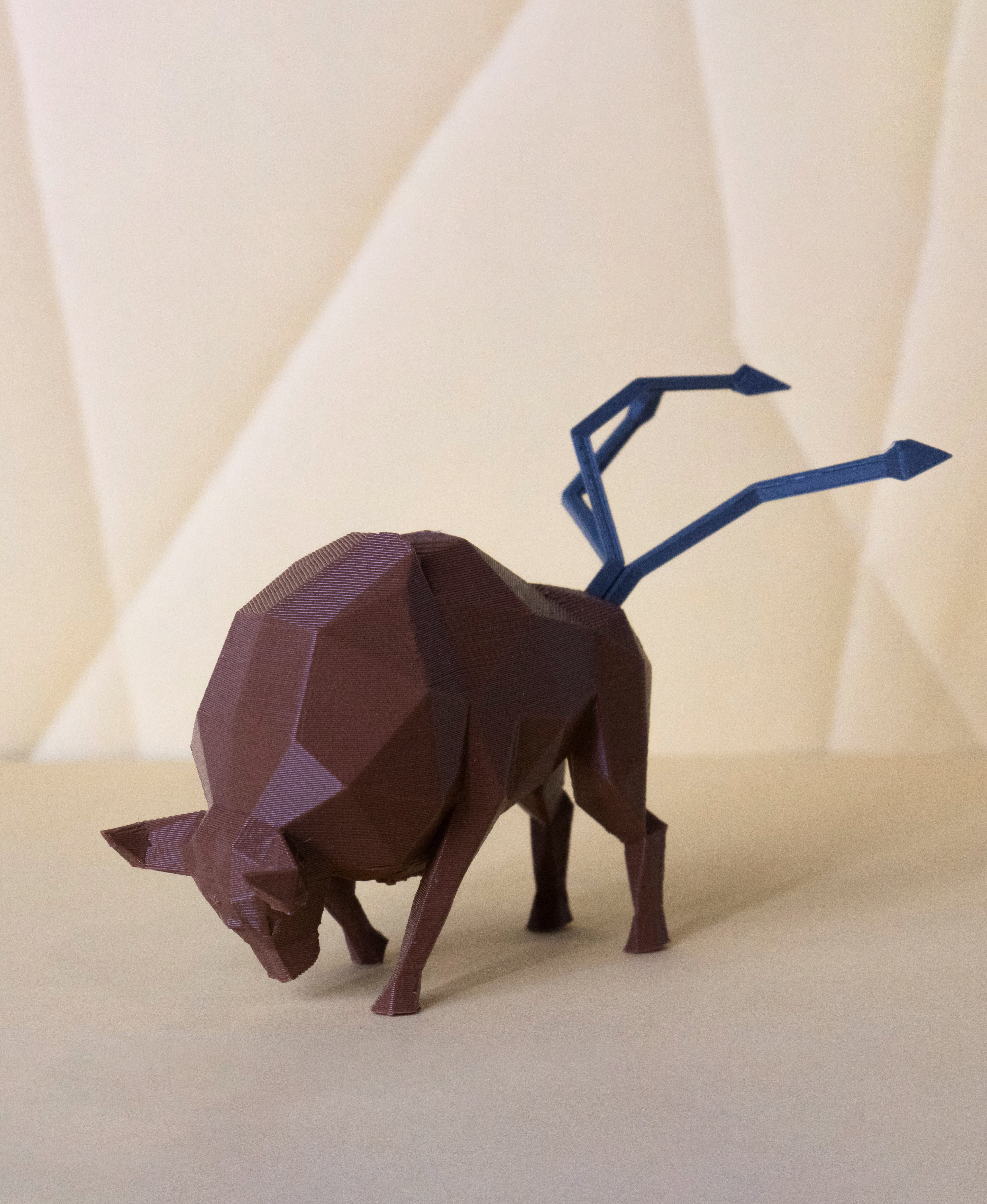 Tauros Low Poly Pokemon 3d model