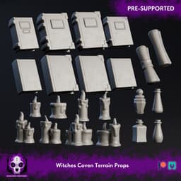 Revena's Coven | Terrain Bits 3d model
