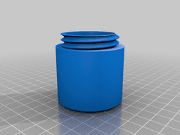 Silica Gel Holder For Small Beads 3d model
