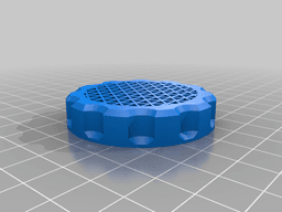 Silica Gel Holder For Small Beads 3d model