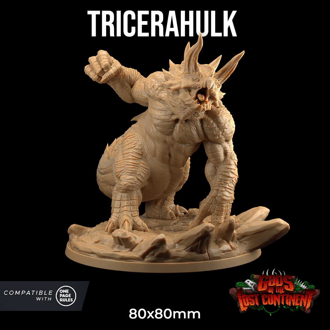 Tricerahulk 3d model