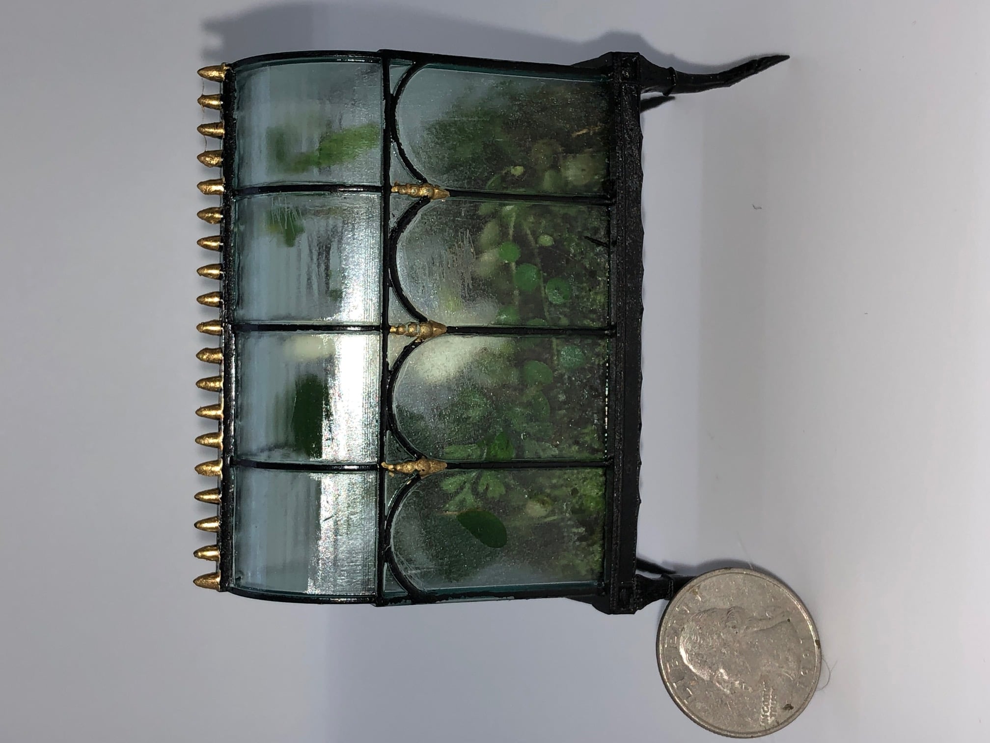 Terrarium - Quarter for size - 3d model