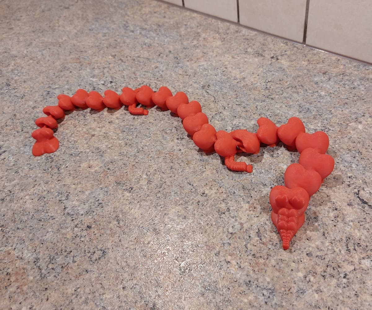 Dragon of love 3d model