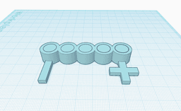 Mini tolerance test 3d model