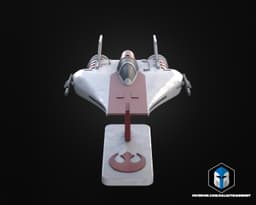 A-Wing Vehicle Kit Card - 3D Print Files 3d model