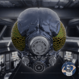 4LOM Wearable Helmet 3d model