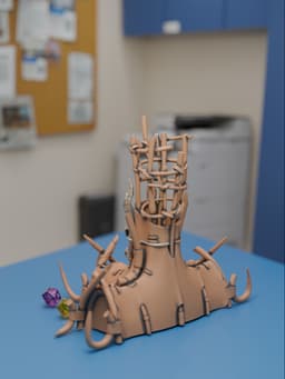 Orc Hut Dice TowerBase 3d model