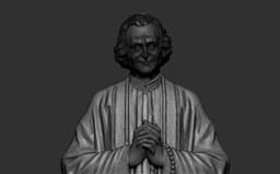 Saint John Vianney 3D Scanning STL Printable 3d model