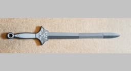 Mulan Inspired Replica Prop Sword for Cosplay 3d model