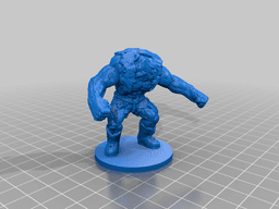 Strong Zombie 3d model