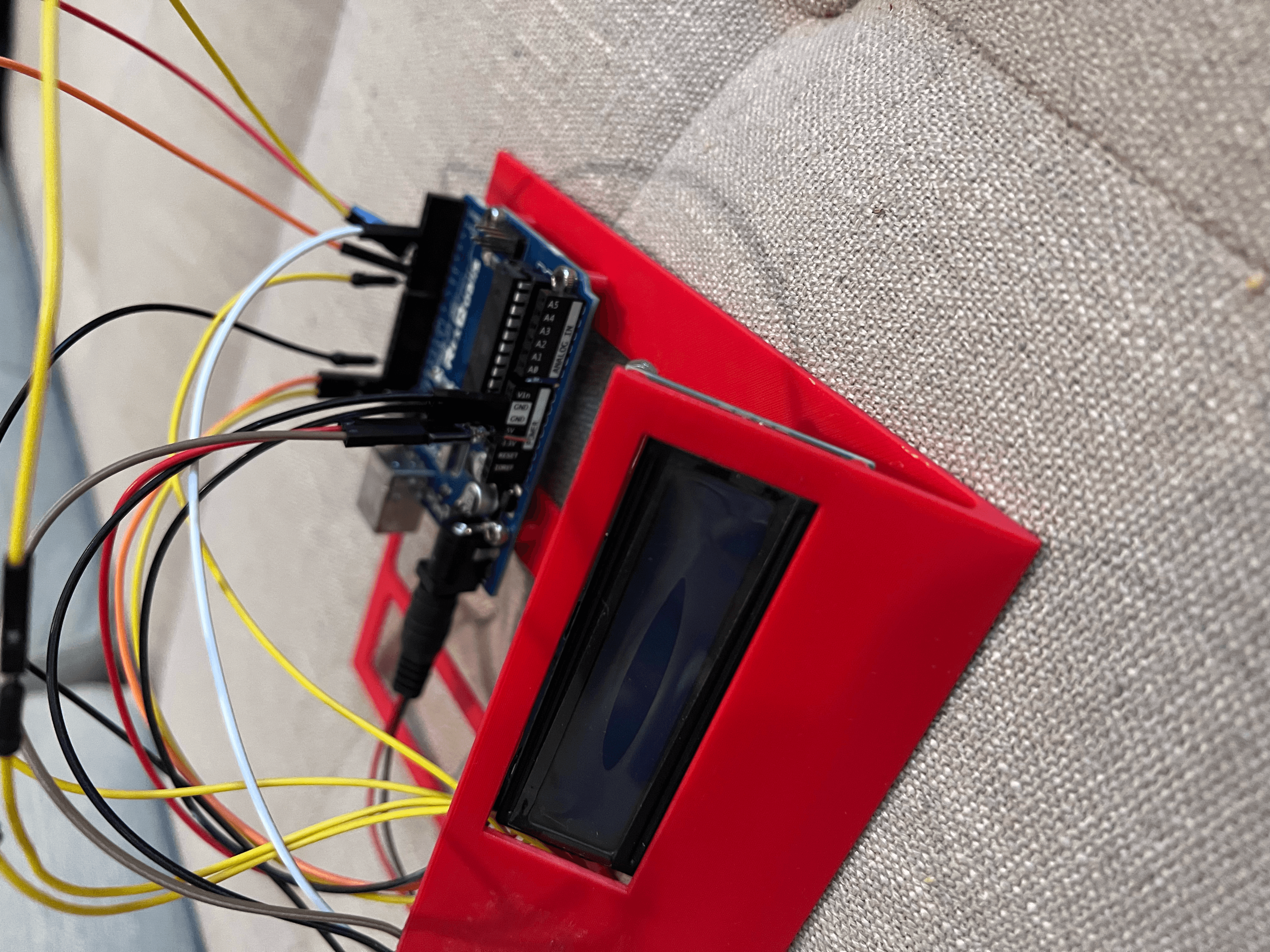 Arduino Uno Lcd Holder 3d model
