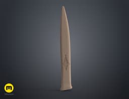 Stilgar Crysknife Sheath 3d model