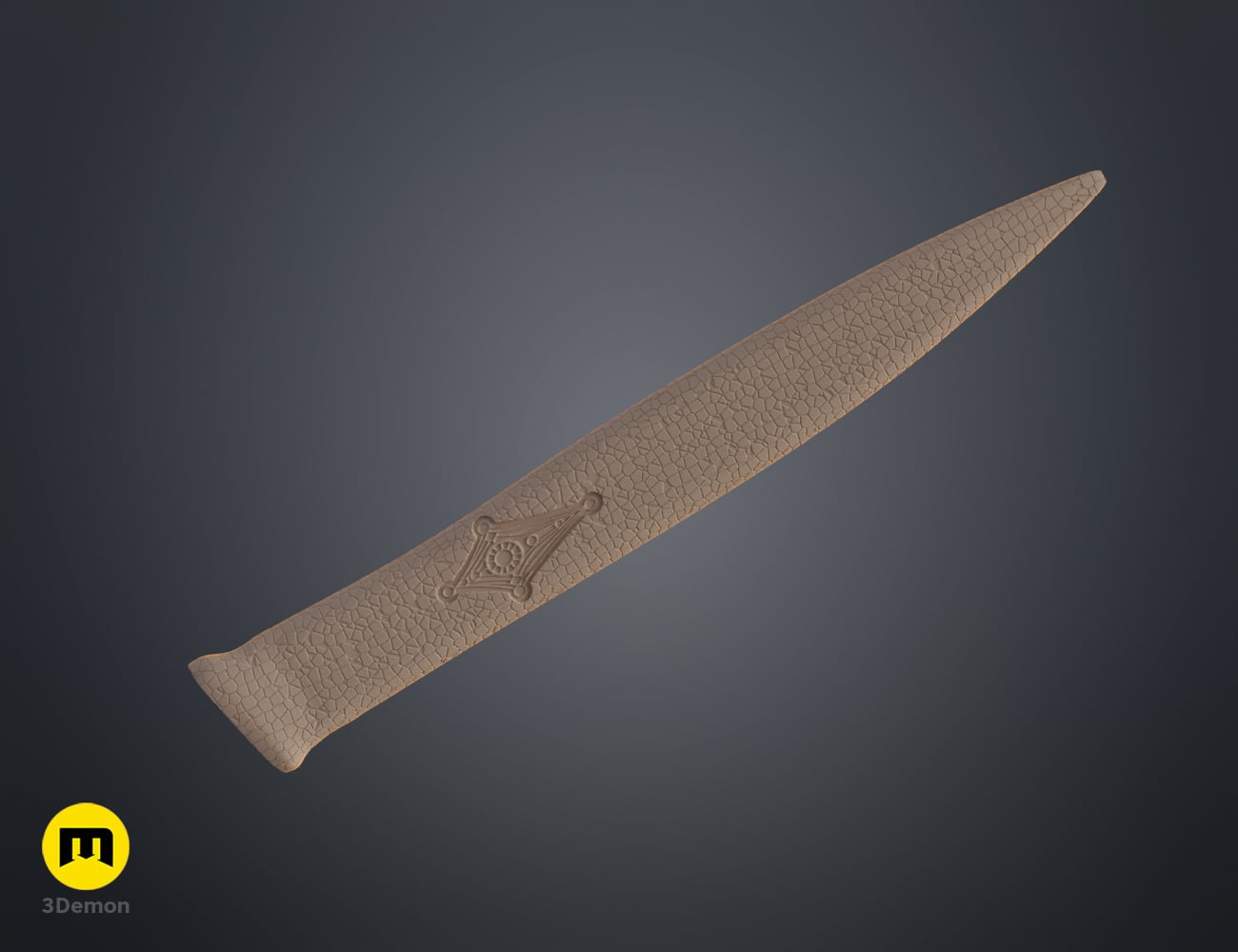 Stilgar Crysknife Sheath 3d model
