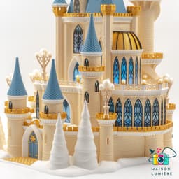 Christmas Castle 3d model