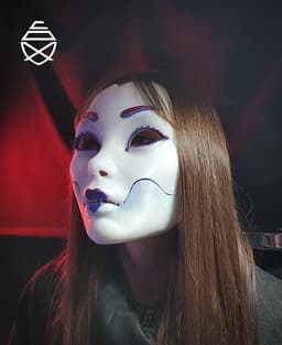 Geisha Mask 3d model
