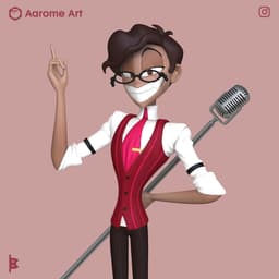 Alastor Human Hazbin Hotel 3d model